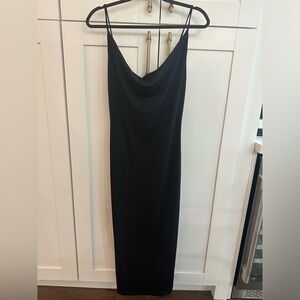 Dynamite Black Midi Dress